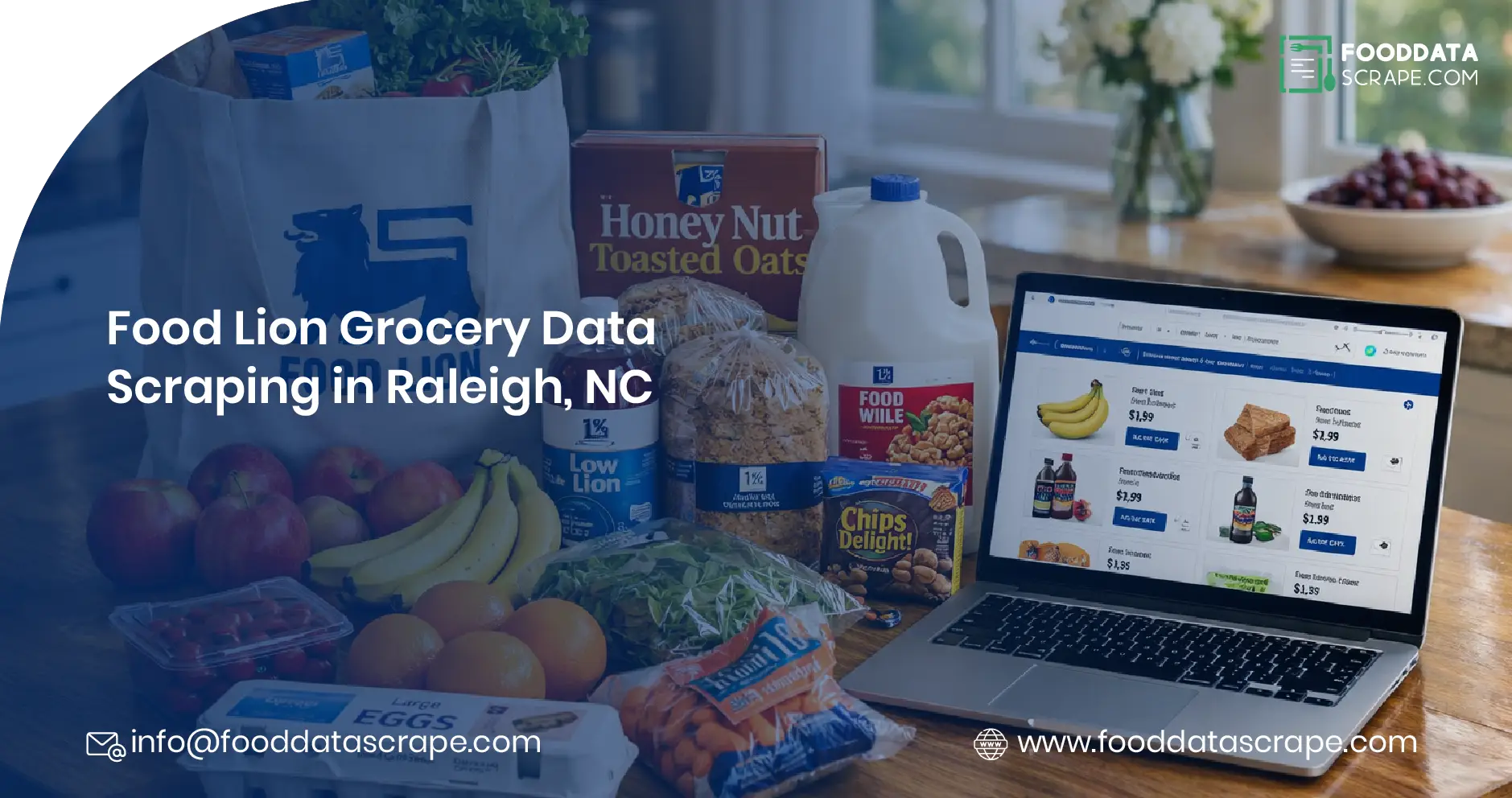 Food Lion Grocery Data Scraping Raleigh NC 2026: ZIP-Level Prices, MVP Card Deals & Delivery Intelligence